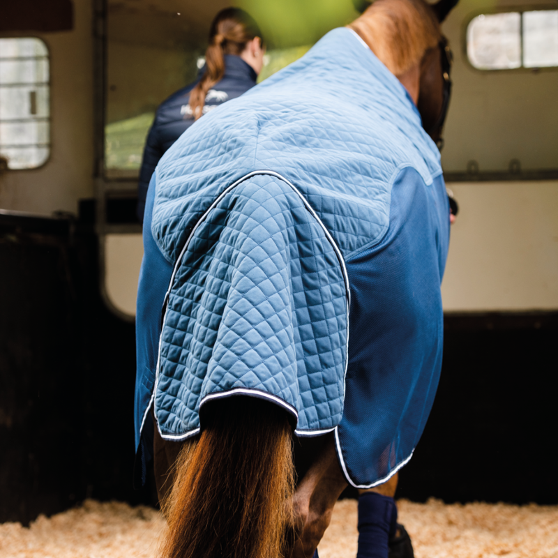 Horseware Rambo Travel Series Rug - Navy -3